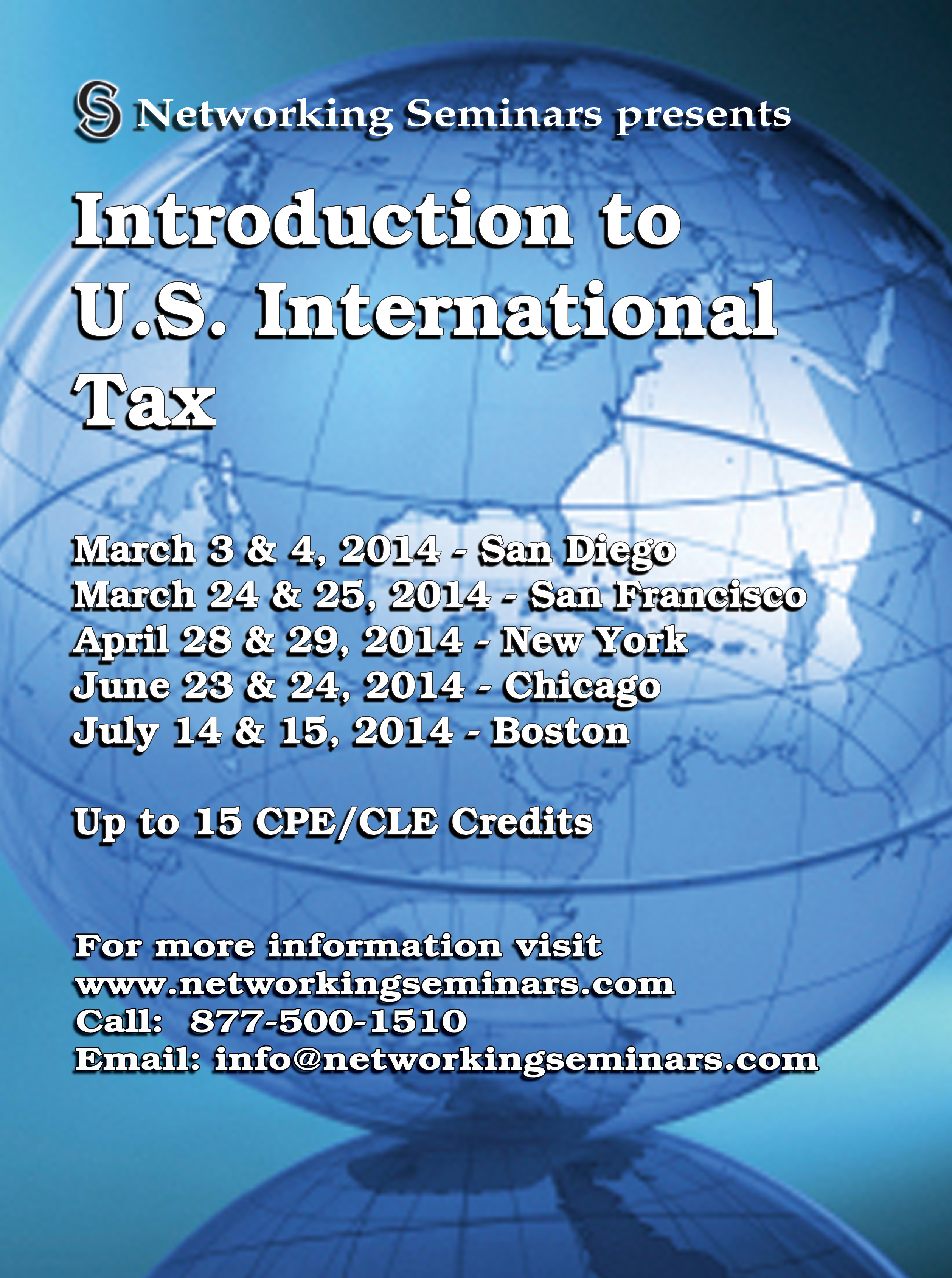 Introduction to U.S International Tax Seminar